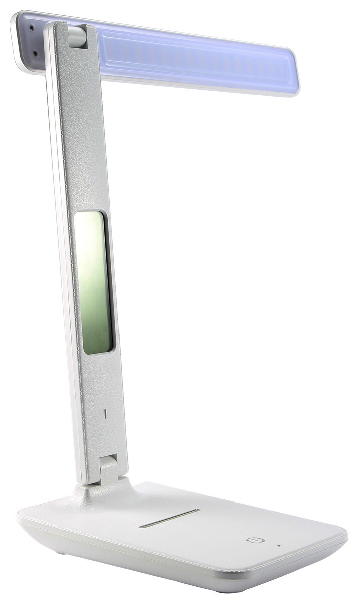 POCOline Schreibtischleuchte Luka weiß Kunststoff B/H/T: ca. 28x36x11 cm 1 Brennstellen