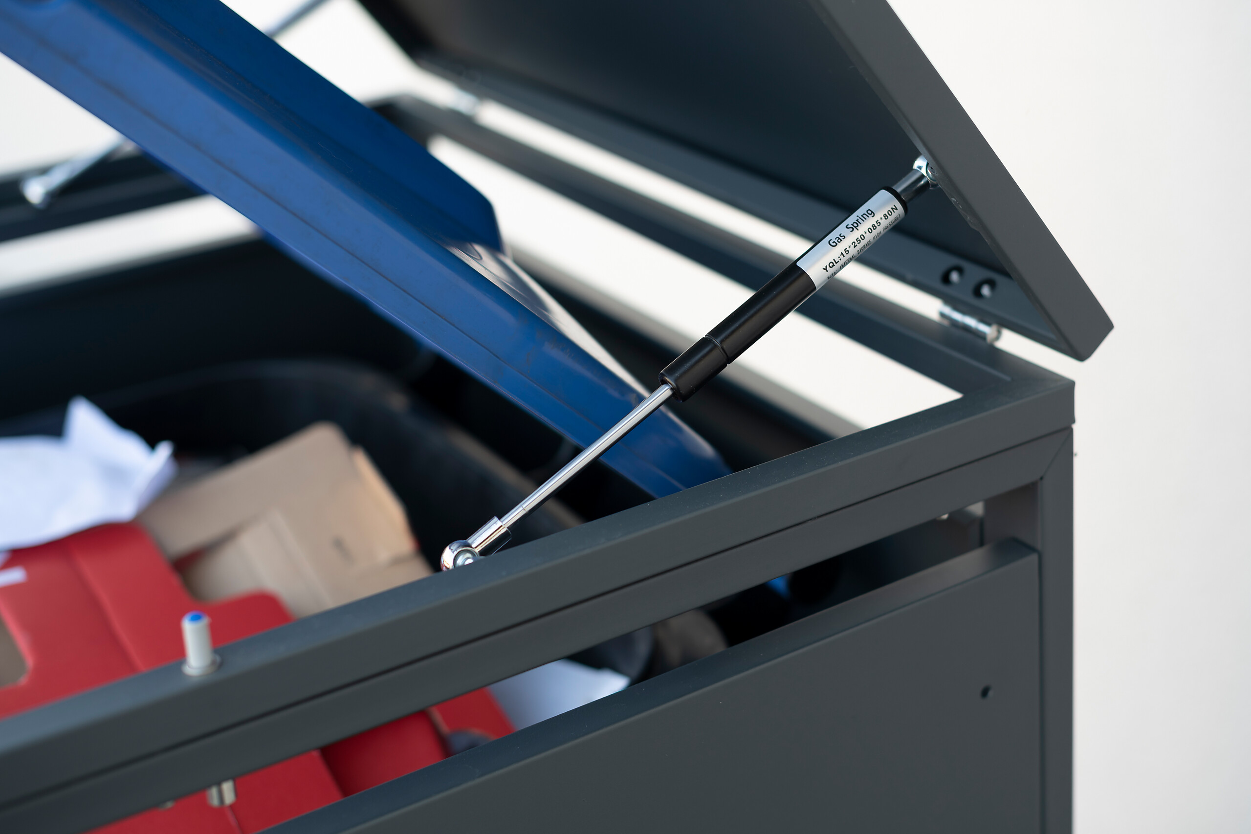 Westmann Mülltonnenbox 1-fach Kubus anthrazit B/H/L: ca. 80x116x60 cm