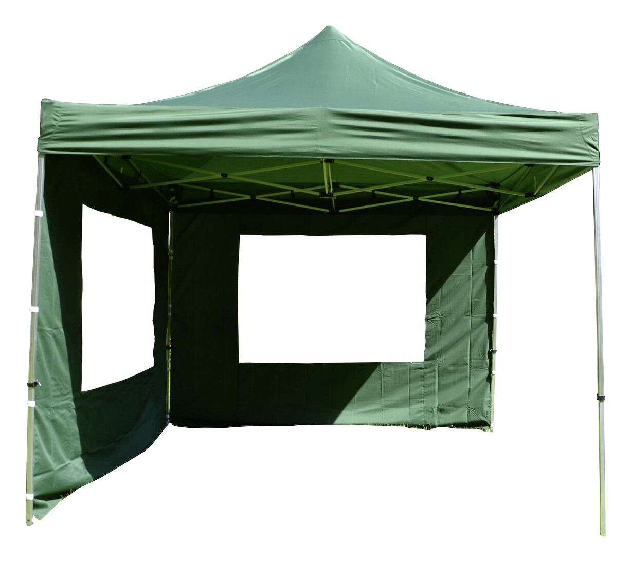 VCM Pavillon PROFI grün Metall B/H/L: ca. 300x220x300 cm