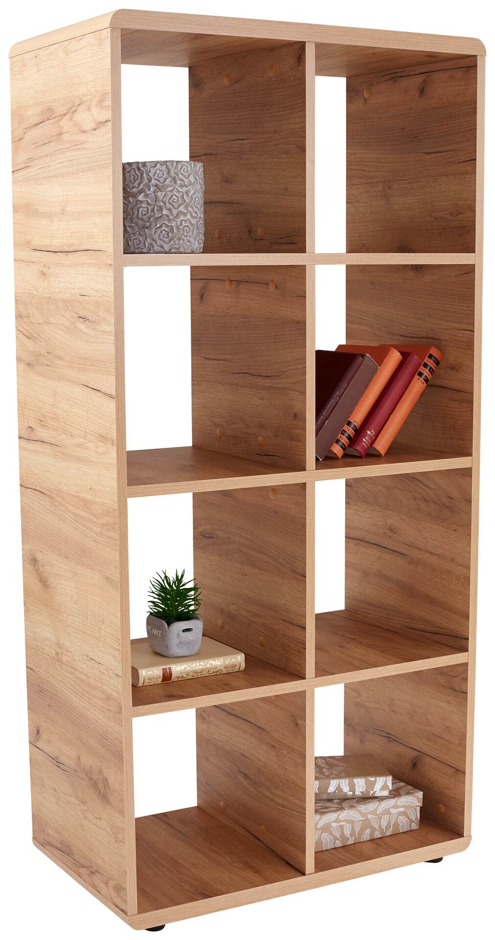 Regal Fontana Eiche Kraft Nachbildung B/H/T: ca. 73x145x35 cm