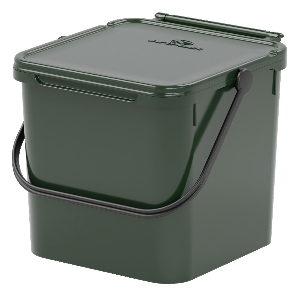 Eco-Logico Abfalleimer grün B/H/L: ca. 24x20,5x23,7 cm