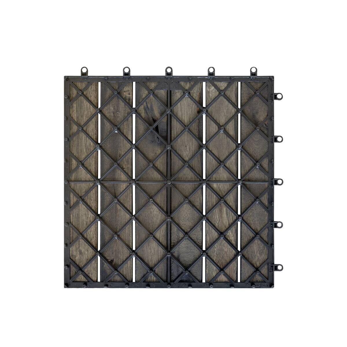 POCOline Terrassenfliese Anthrazit anthrazit B/L: ca. 30x30 cm