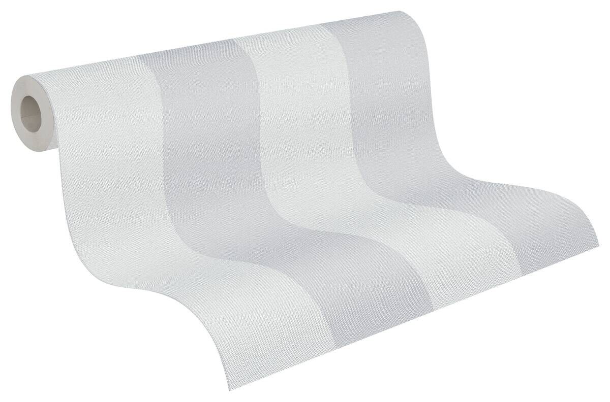 A.S.Creation Vliestapete weiß B/H/D: ca. 53x1005x9,8 cm