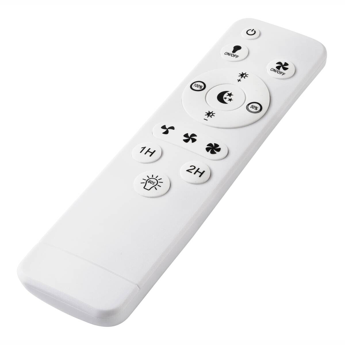 Lamkur LED-Deckenventilator FALCO 49908 schwarz weiß H/L: ca. 17x50 cm max. 40 W