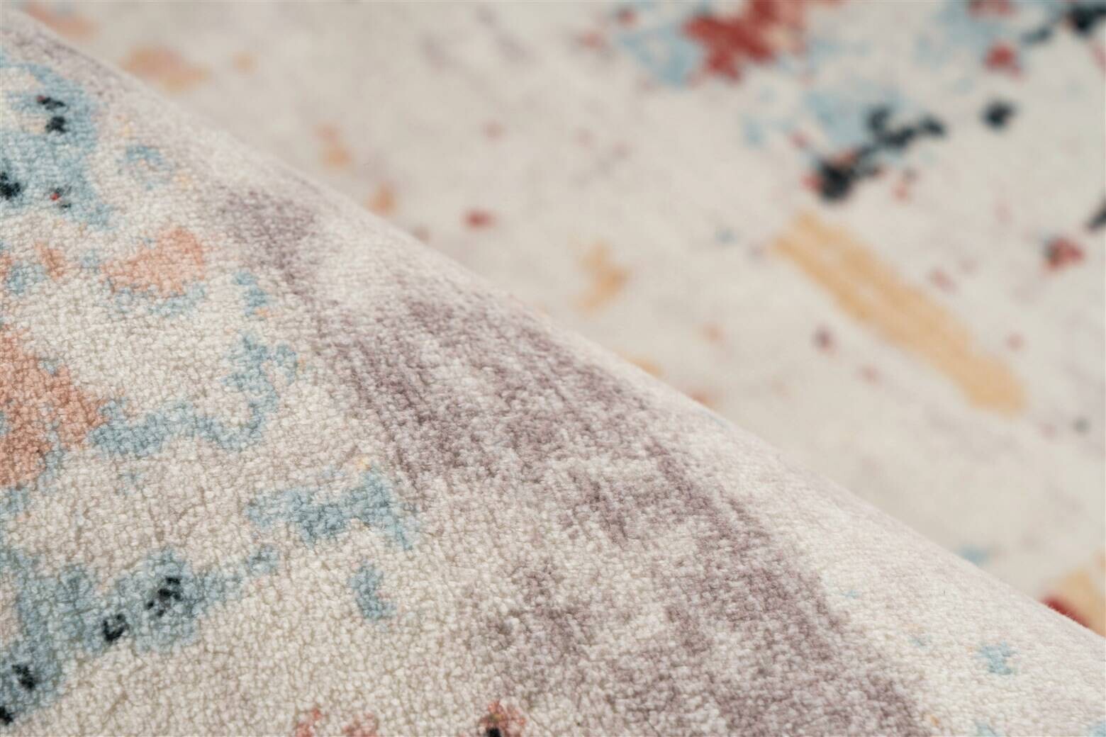 Padiro Kurzflorteppich Piemont 125 mehrfarbig B/H/L: ca. 120x1,1x170 cm