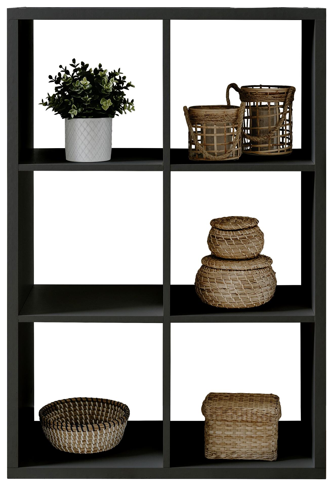 Raumteiler Max anthrazit B/H/T: ca. 73x107x33 cm