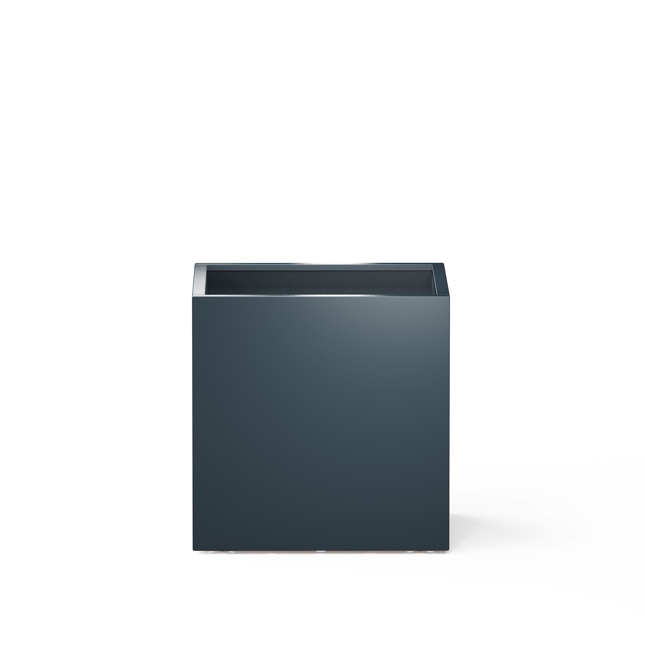 Herstera Garden Pflanzkübel Cube anthrazit Metall B/H/L: ca. 80x80x80 cm