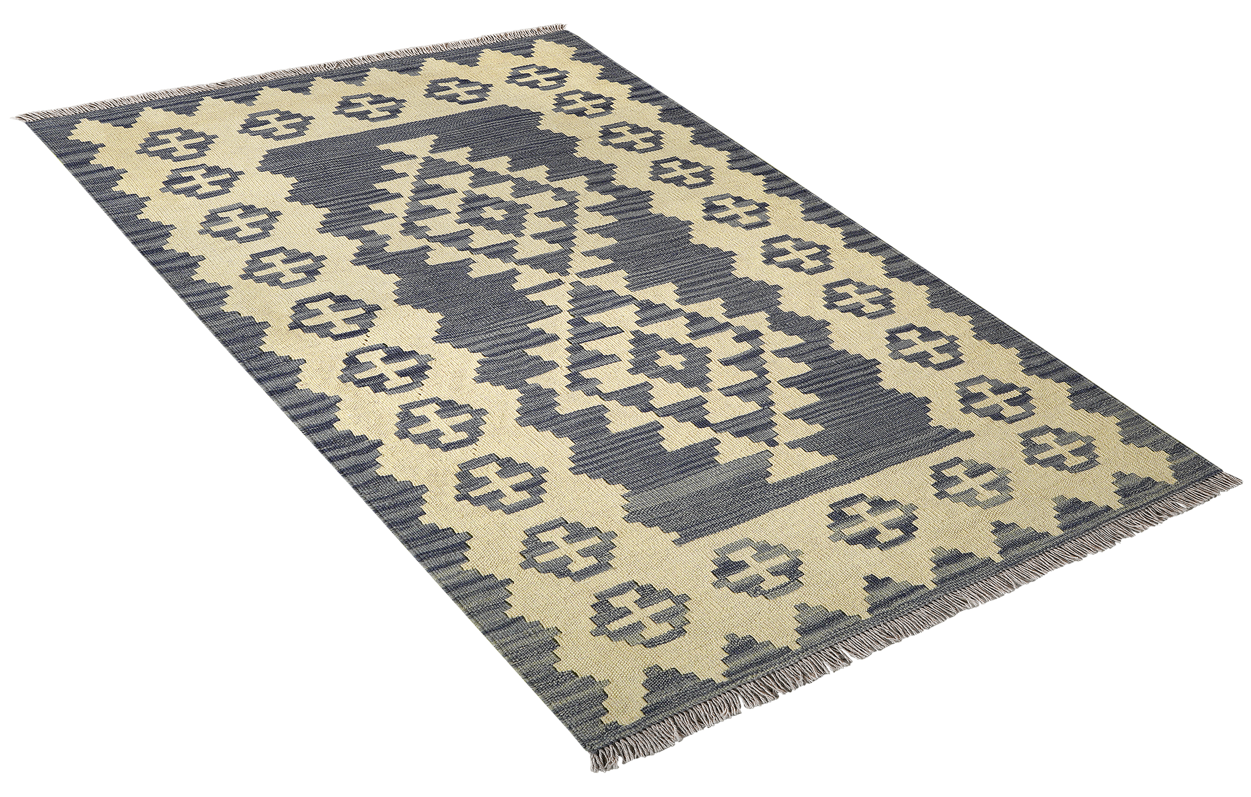 PersaTepp Teppich Kelim Gashgai beige B/H/L: ca. 99x1x155 cm PersaTepp Teppich Kelim Gashgai beige B/H/L: ca. 99x1x155 cm