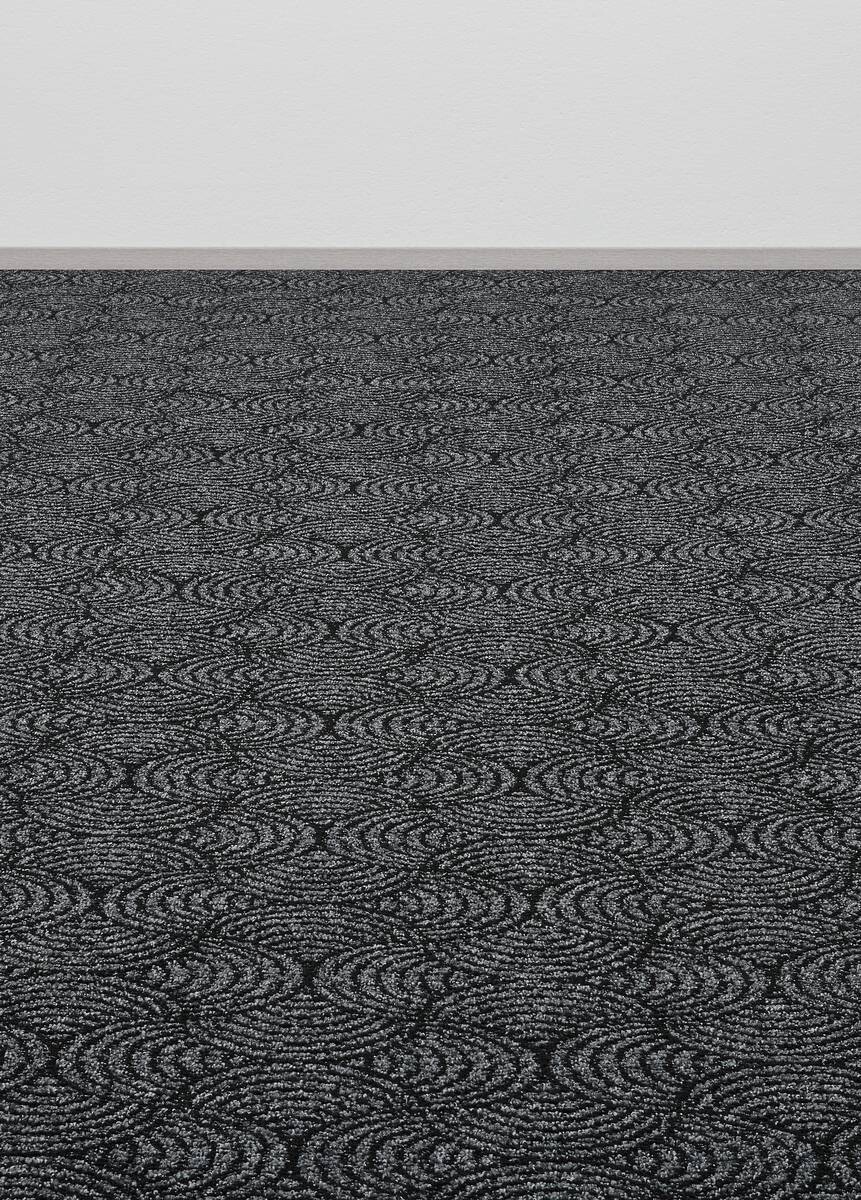 Teppichboden Geo anthrazit B: ca. 400 cm pro m²