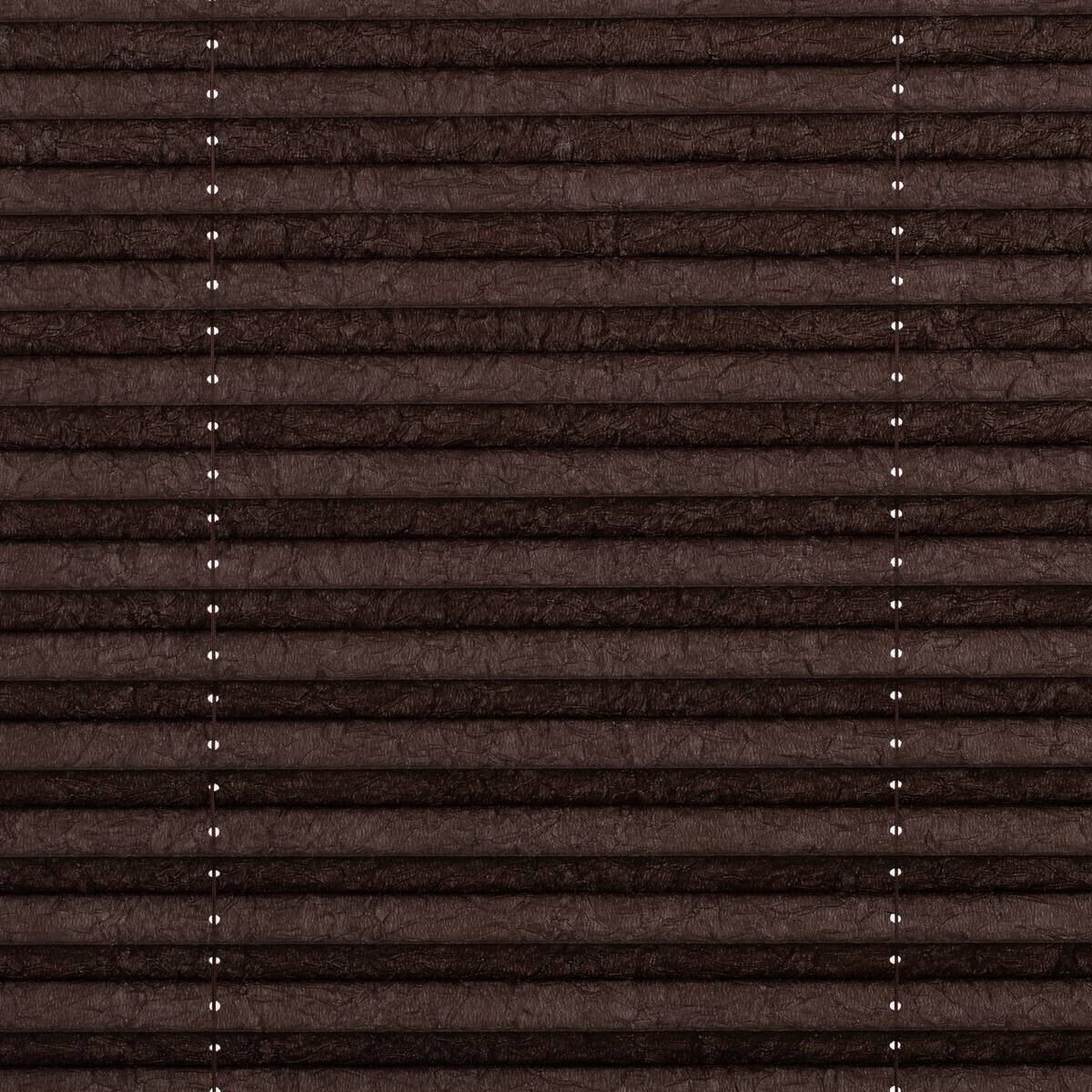 LICHTBLICK Spannplissee braun B/L: ca. 60x210 cm