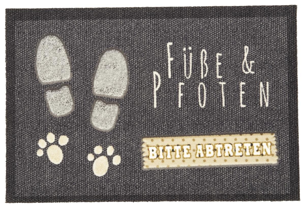 Fußmatte Velvet anthrazit B/L: ca. 40x60 cm