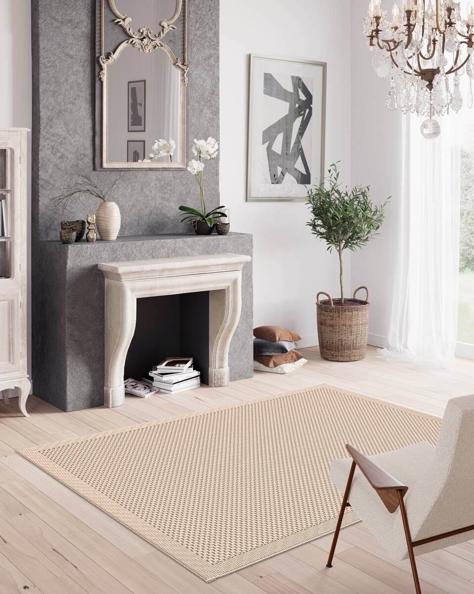 In-/Outdoor-Teppich Grace taupe B/L: ca. 80x150 cm