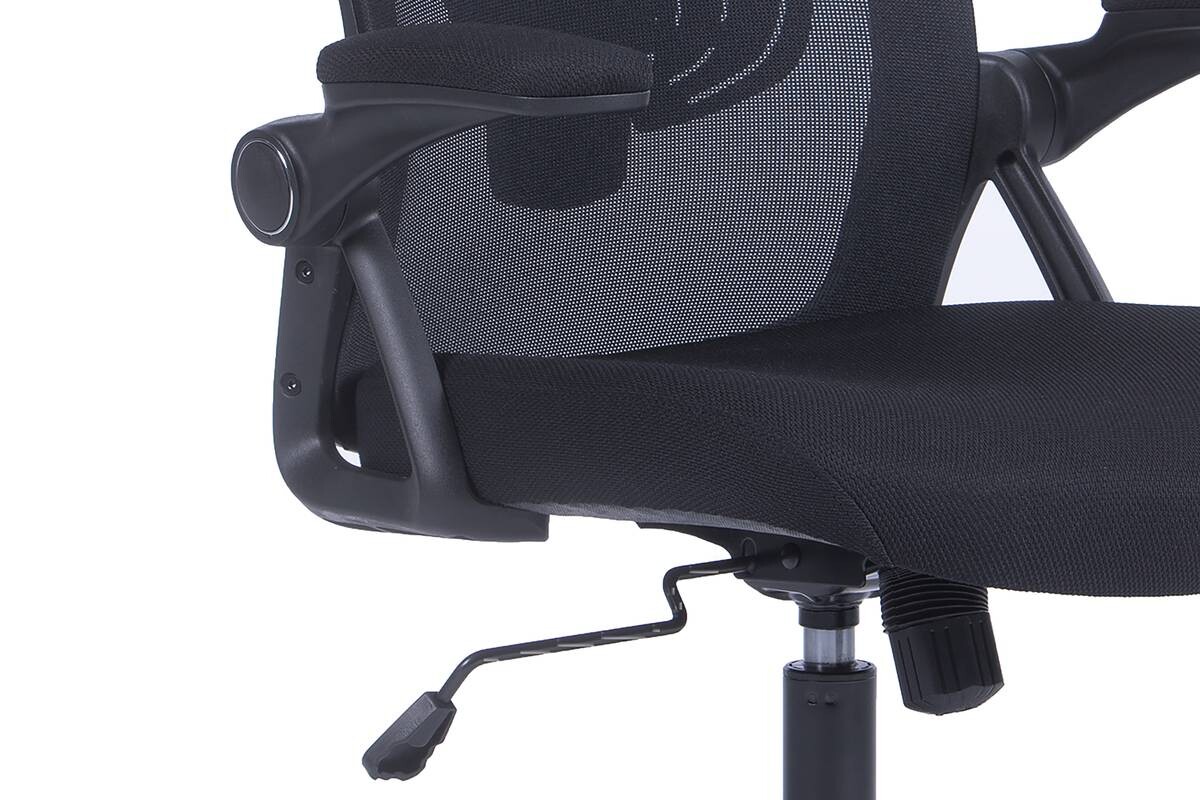 Chefsessel FLEX schwarz schwarz schwarz Webstoff Netzstoff Kunststoff