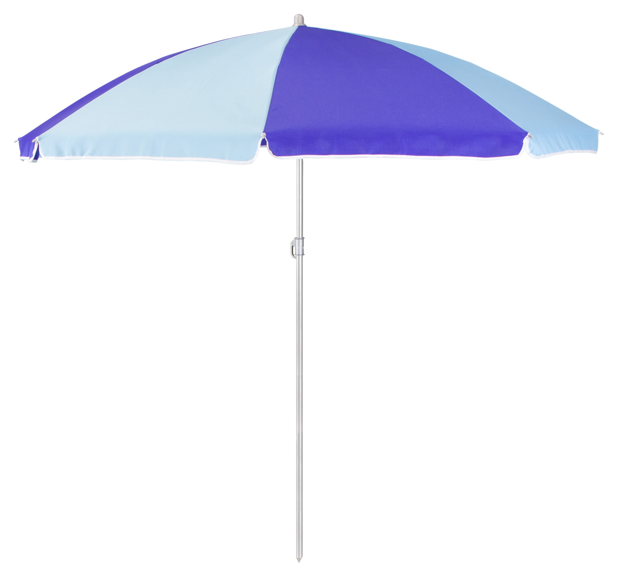 AXI Sonnenschirm blau Kunststoff H/D: ca. 175x125 cm