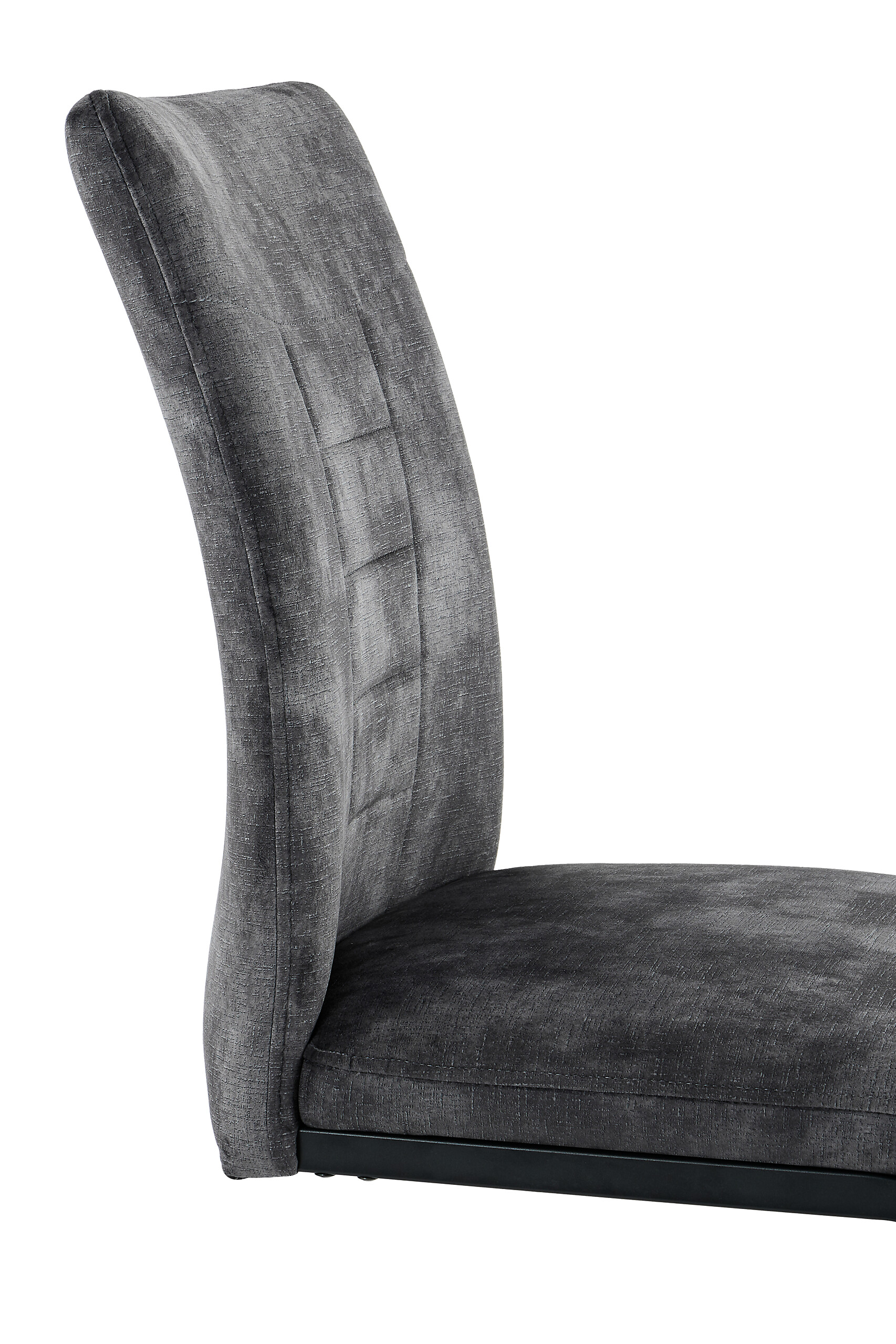 Schwingstuhl Gela anthrazit Microfaser B/H/T: ca. 49x98x62 cm