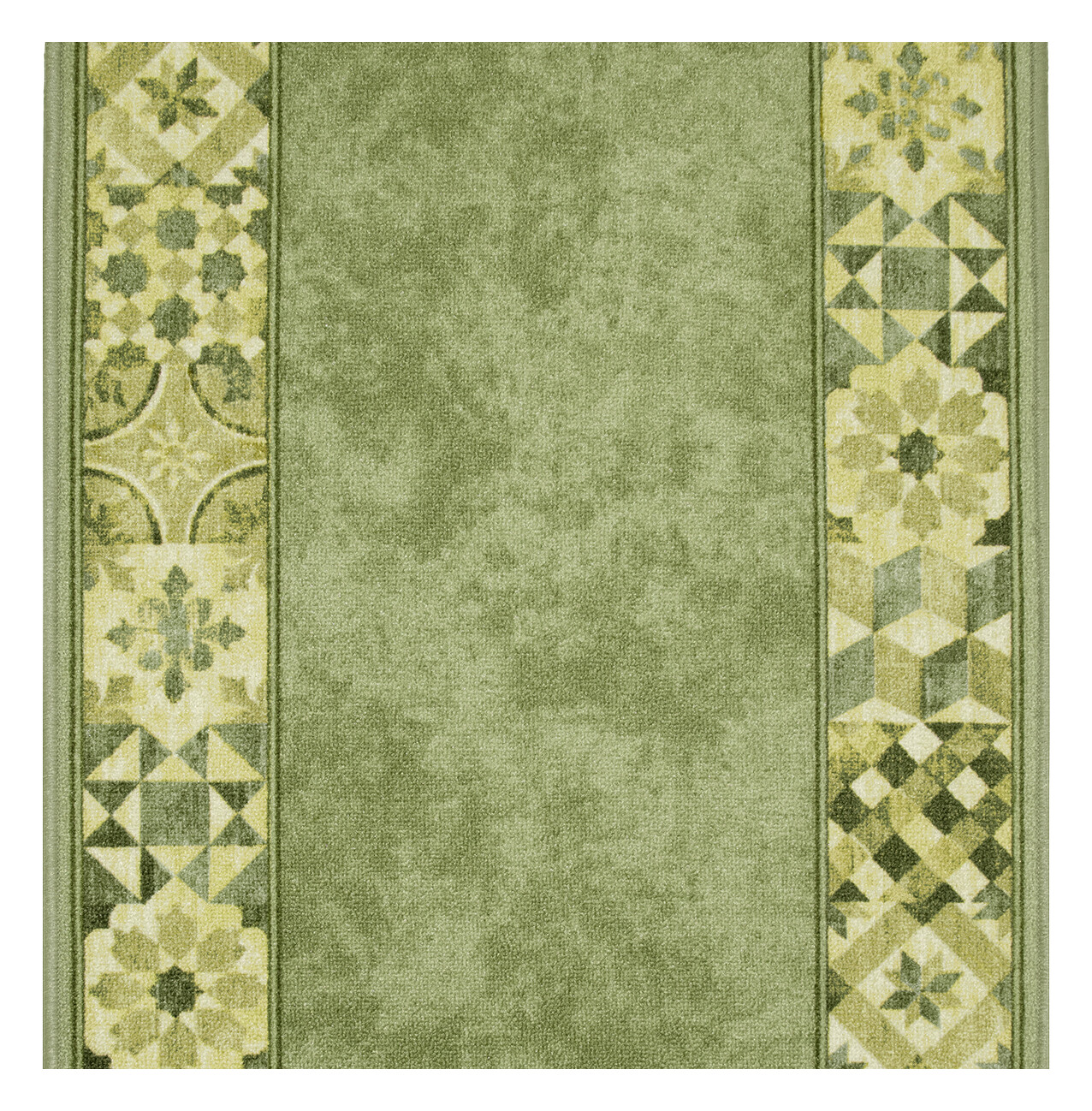 Läufer Murcia grün B: ca. 100 cm pro Meter