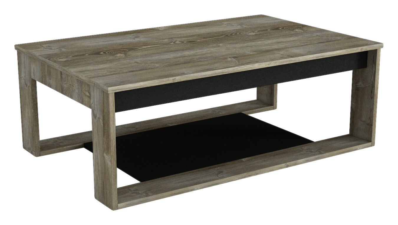 Couchtisch Costa Eiche Nachbildung B/H/T: ca. 111x40x71 cm