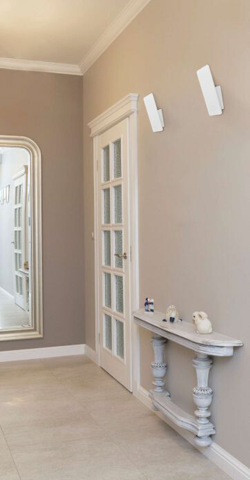 Näve Leuchten LED Wandleuchte NV1154626 weiß Aluminium B/H/T: ca. 8x22x8 cm 1 Brennstellen