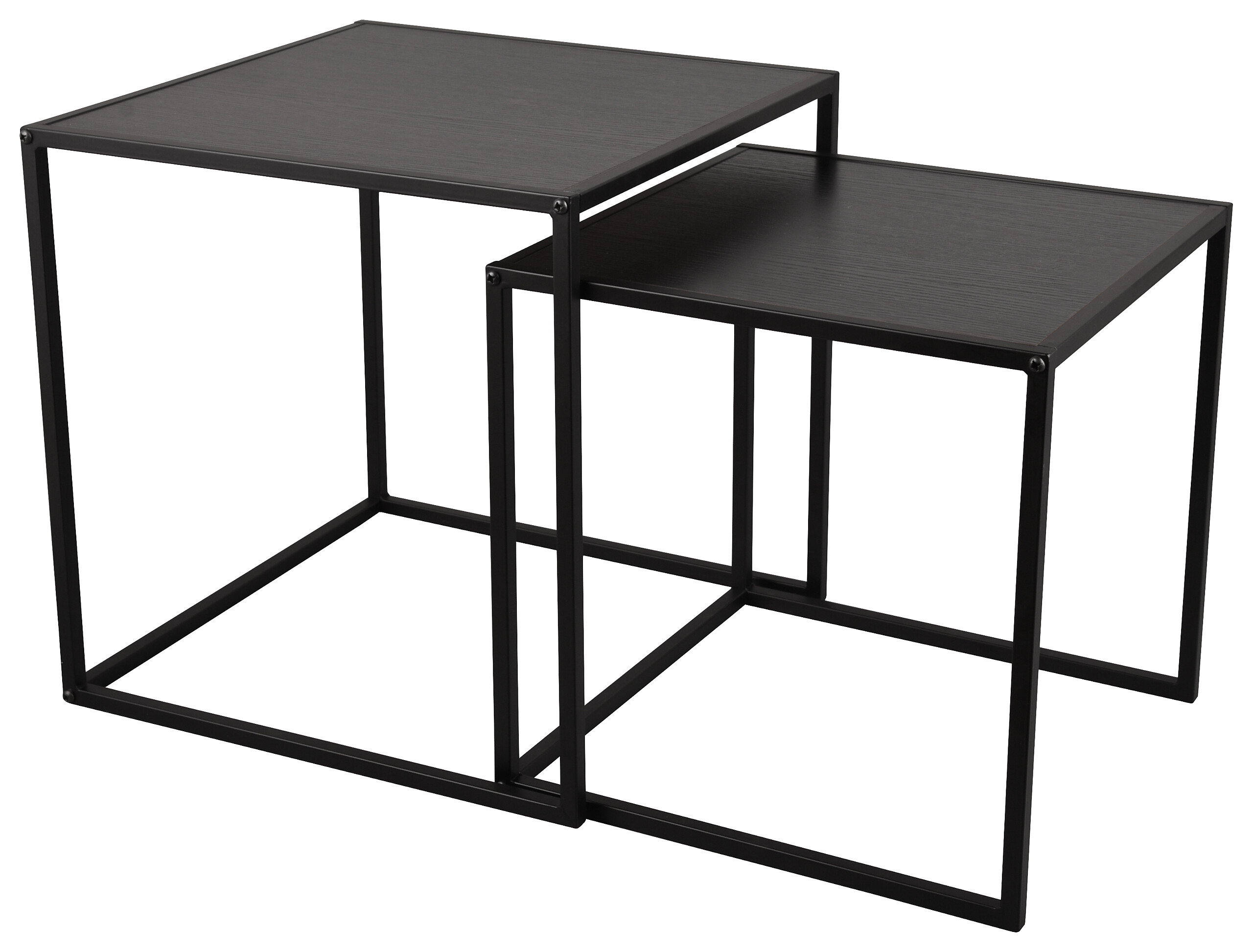 Beistelltisch Judith schwarz Metall