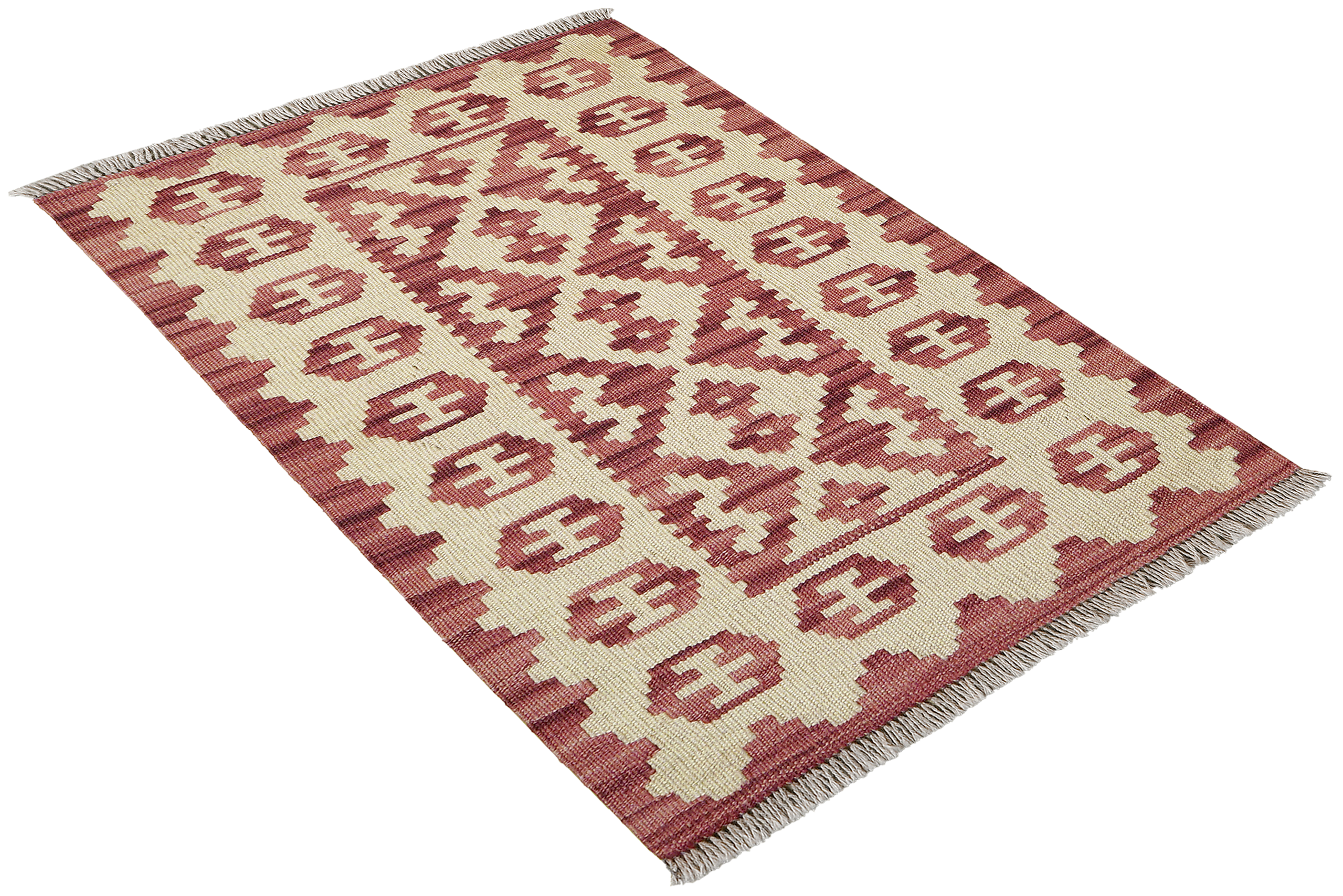 PersaTepp Teppich Kelim Gashgai beige B/H/L: ca. 61x1x89 cm