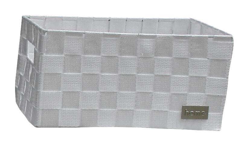 POCOline Aufbewahrungskorb weiß Nylon B/H/L: ca. 14x18x28 cm