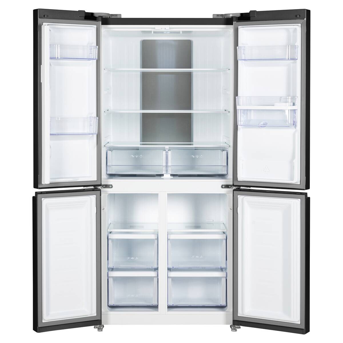 POCOline Multi-Door MD183-432EWDDNF dark Inox B/H/T: ca. 84x183x64 cm