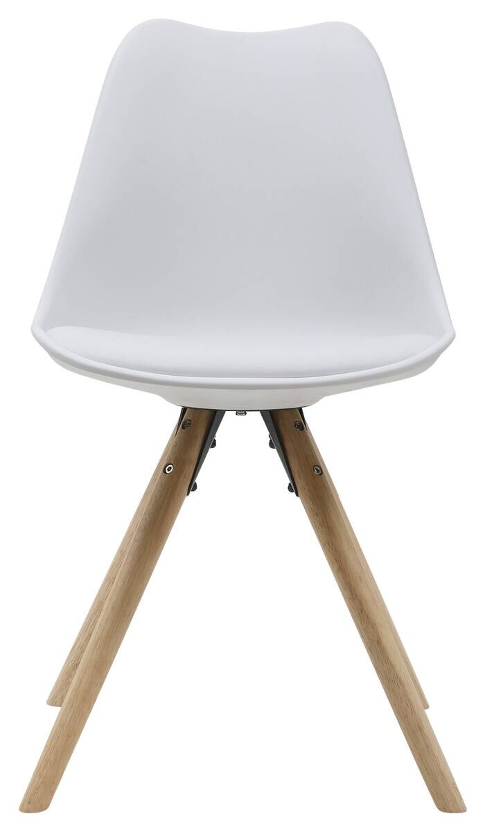 Stuhl Bela weiß Kunststoff B/H/T: ca. 48x83,5x57 cm