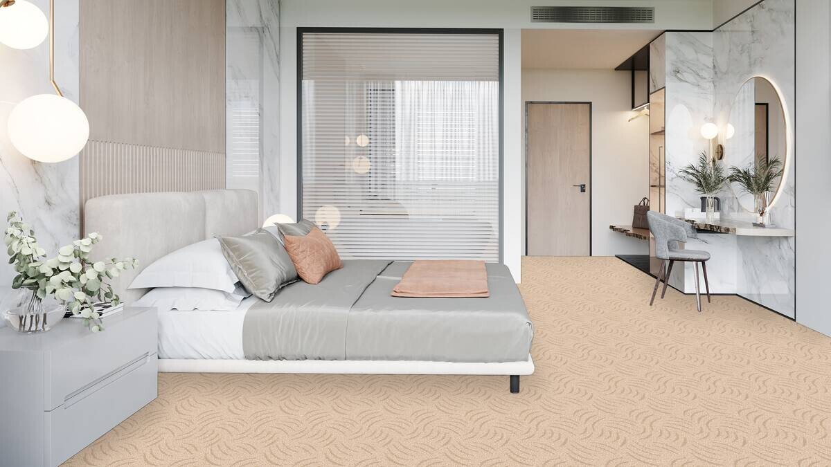 Teppichboden Presto beige B: ca. 400 cm pro m²