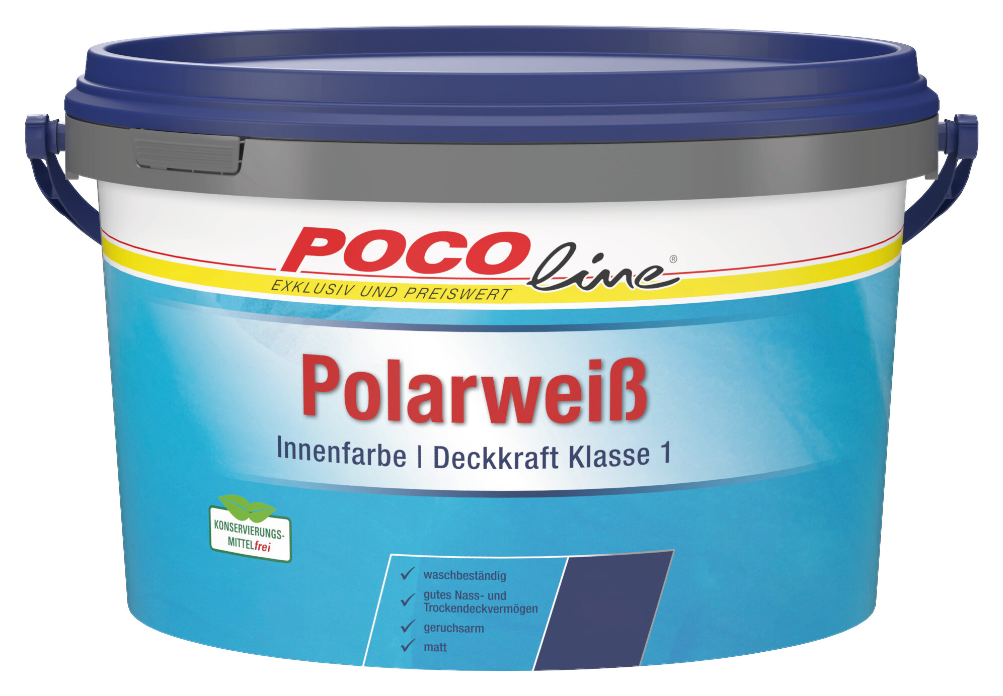 POCOline Raumfarbe weiß ca. 5 l POCOline Raumfarbe weiß ca. 5 l