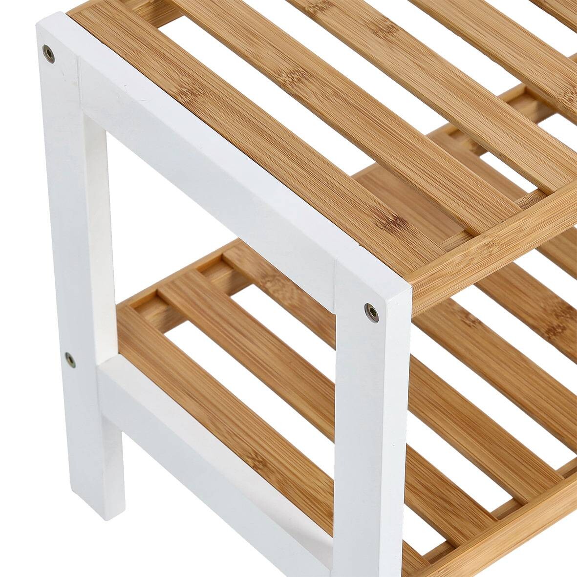 Zeller Schuhregal natur Bambus B/H/T: ca. 70x33x26 cm