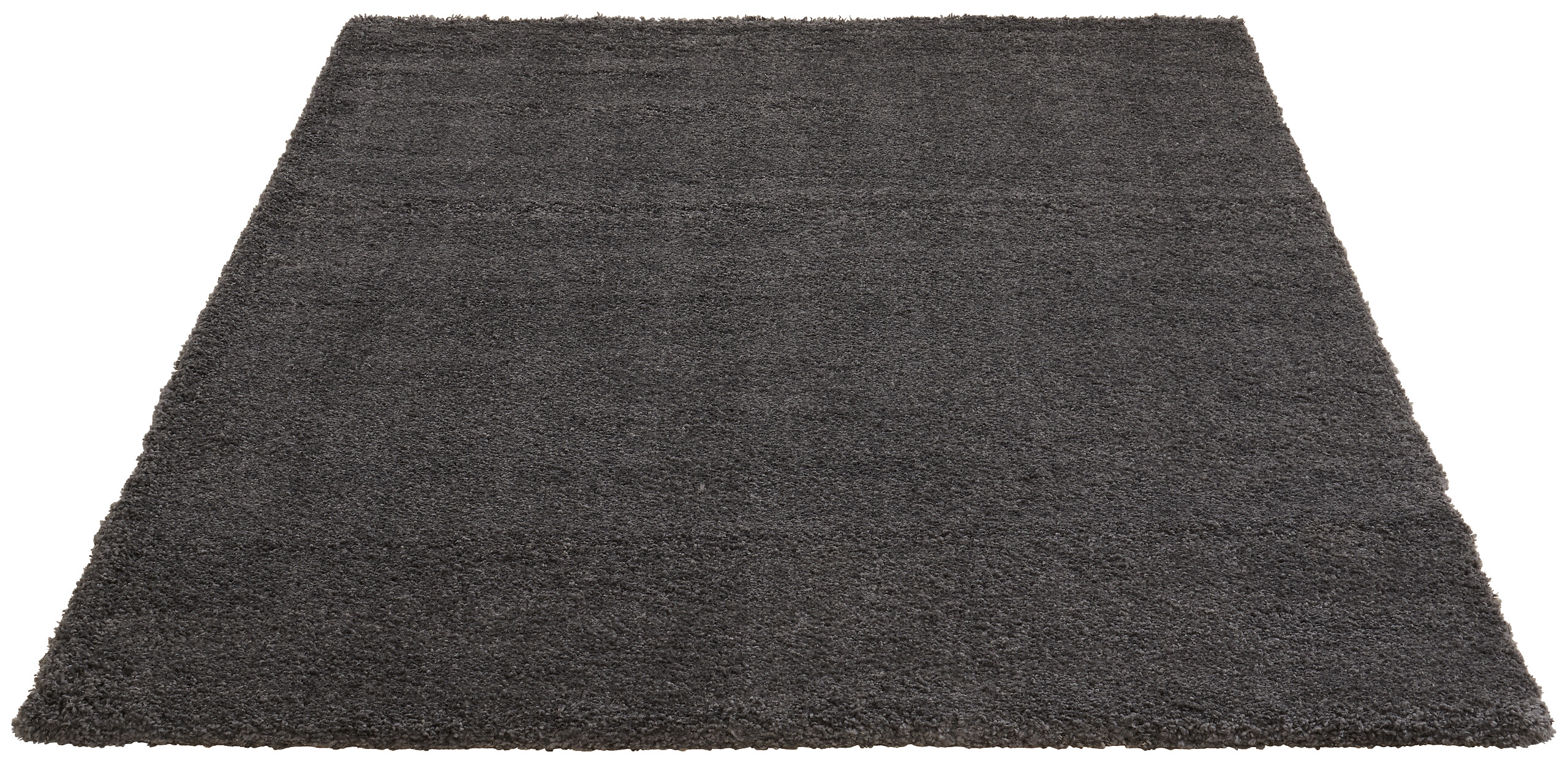 Hochflorteppich Pisa anthrazit B/L: ca. 120x170 cm
