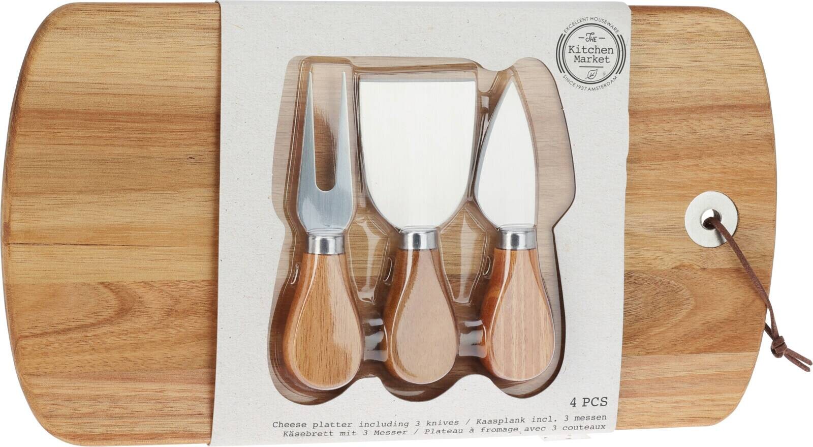 Schneidbrett natur Natura Akazie B/L: ca. 32x18 cm