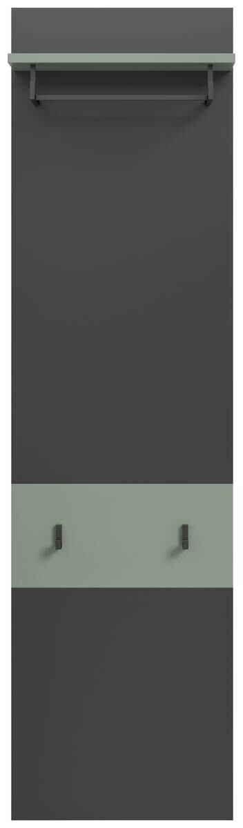 Paneel Canu grün basaltgrau Nachbildung B/H/T: ca. 165x45x29 cm