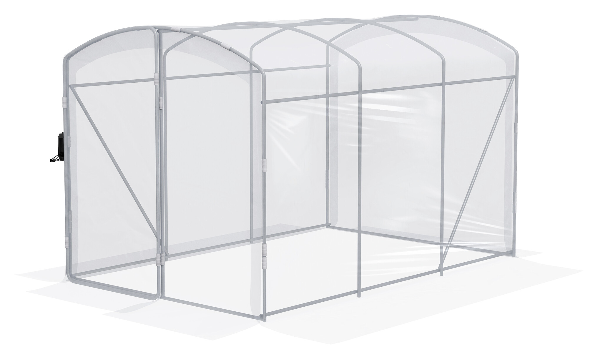 Outsunny Tunnel-Gewächshaus B/H/L: ca. 200x195x300 cm