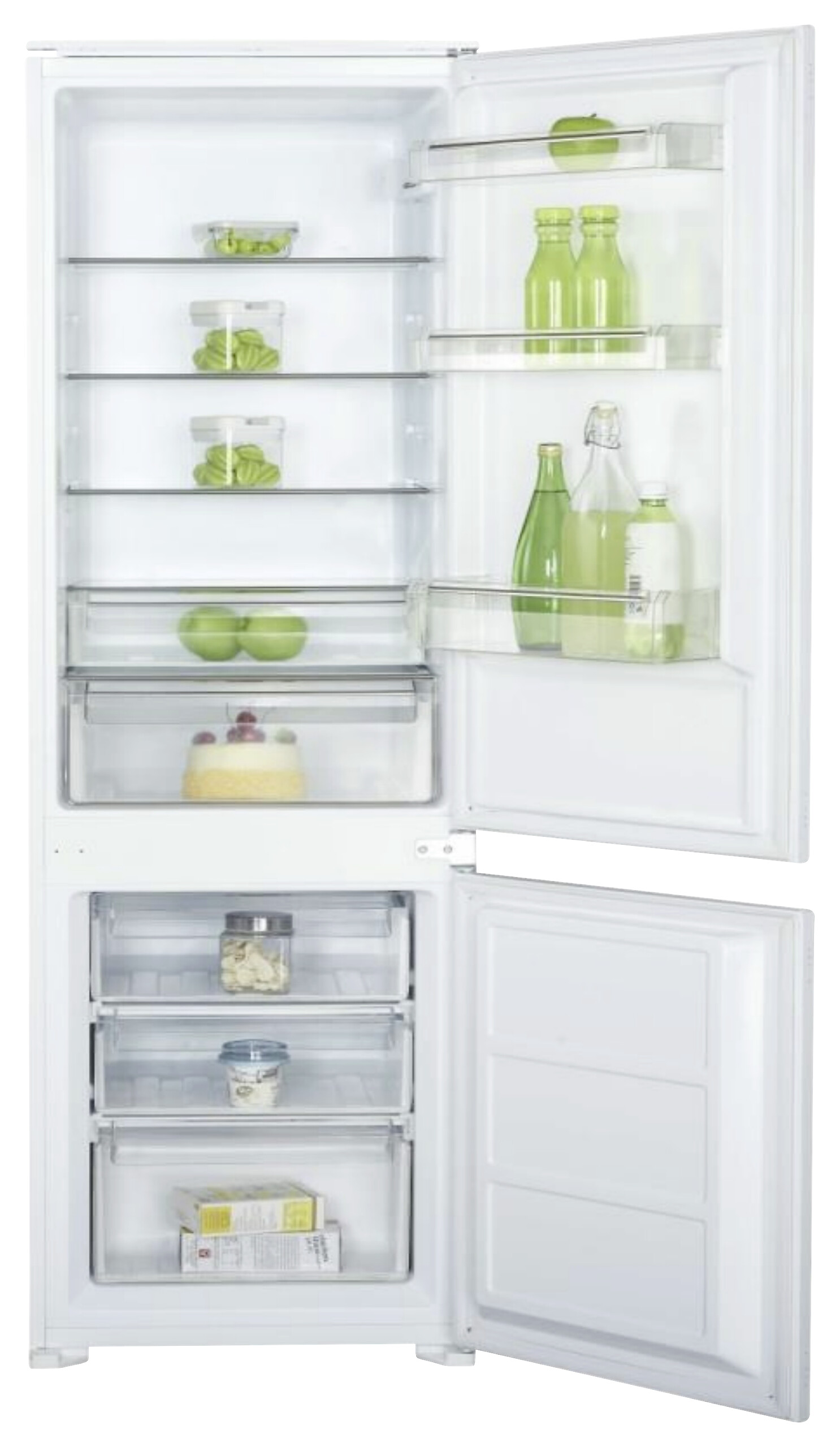 PKM Einbaukühl-/Gefrierkombination KG250.4EEB B/H/T: ca. 54x178x54 cm