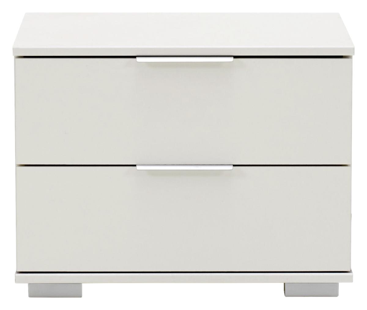 Nachtkonsole Easy Plus weiß B/H/T: ca. 52x40x38 cm