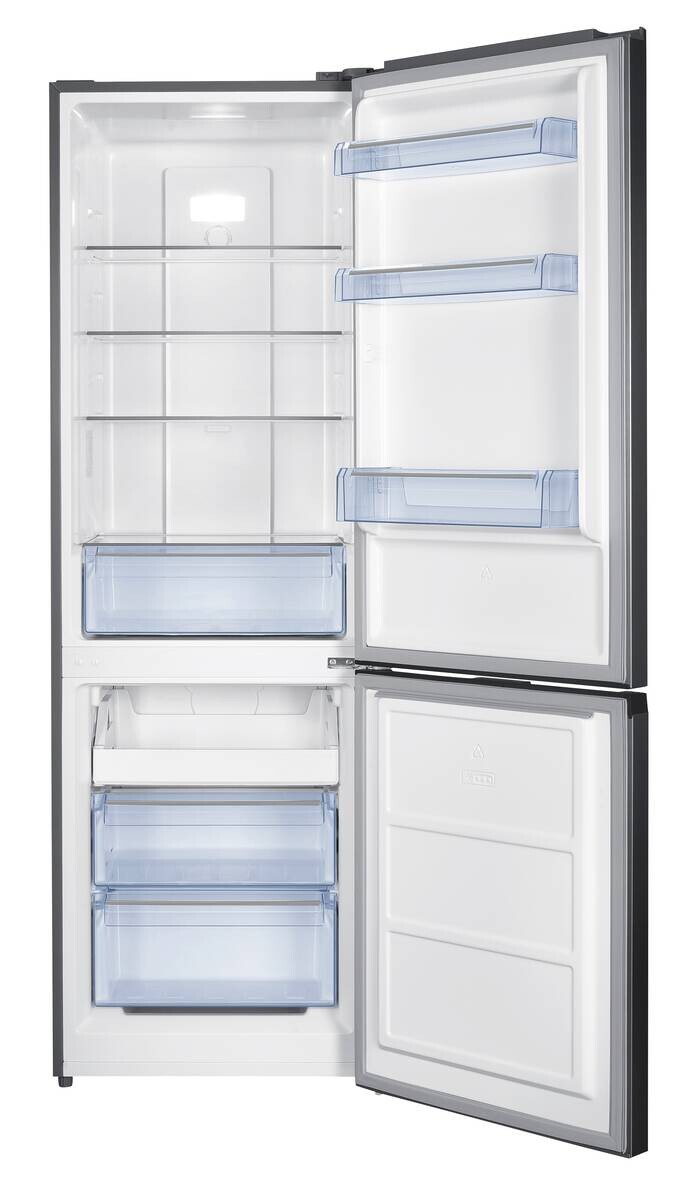 POCOline Kühl-/Gefrierkombination KGK186-293DIXNF Inox B/H/T: ca. 60x186x60,5 cm