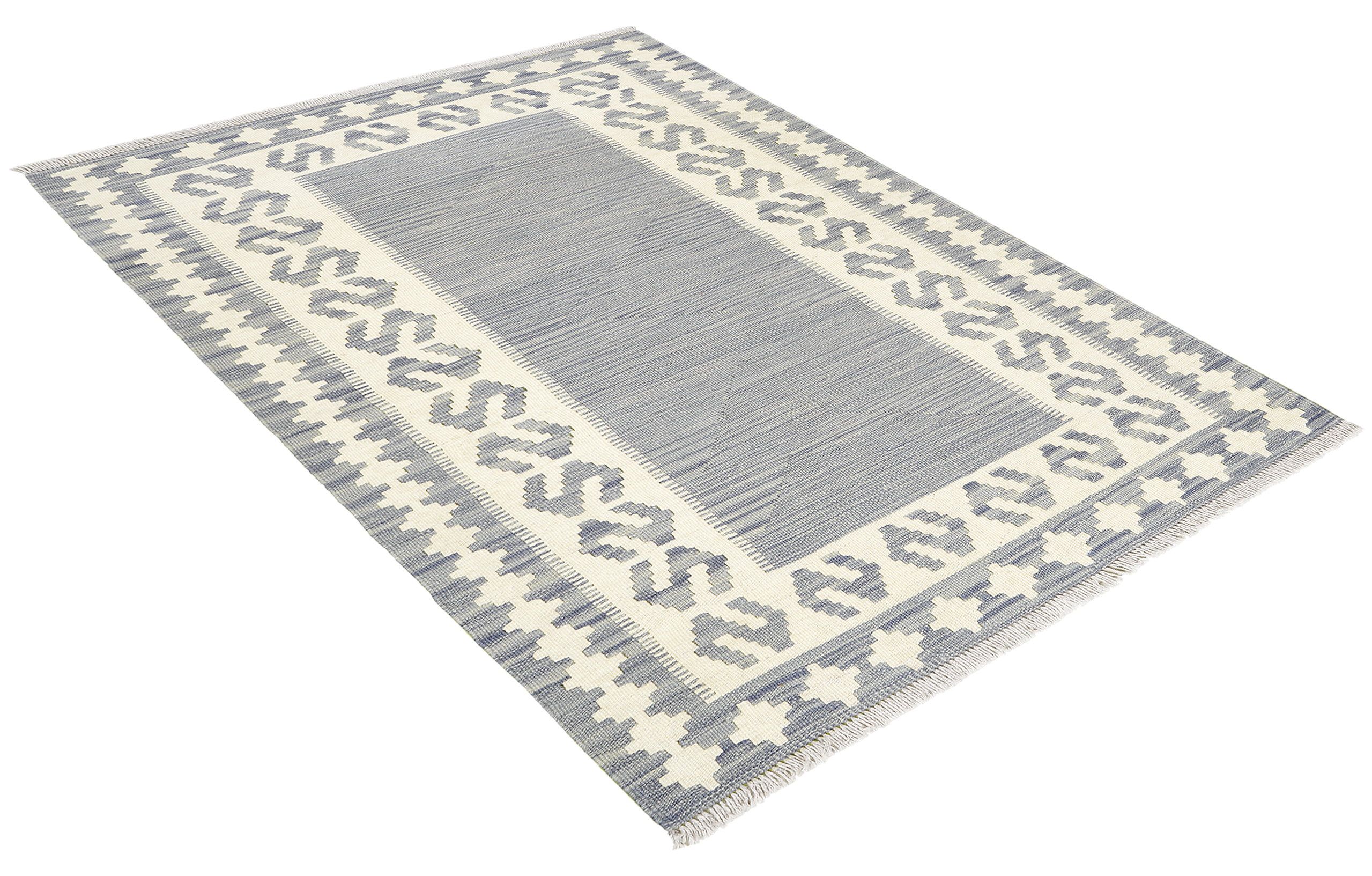 PersaTepp Teppich Kelim Gashgai grau B/H/L: ca. 103x1x148 cm