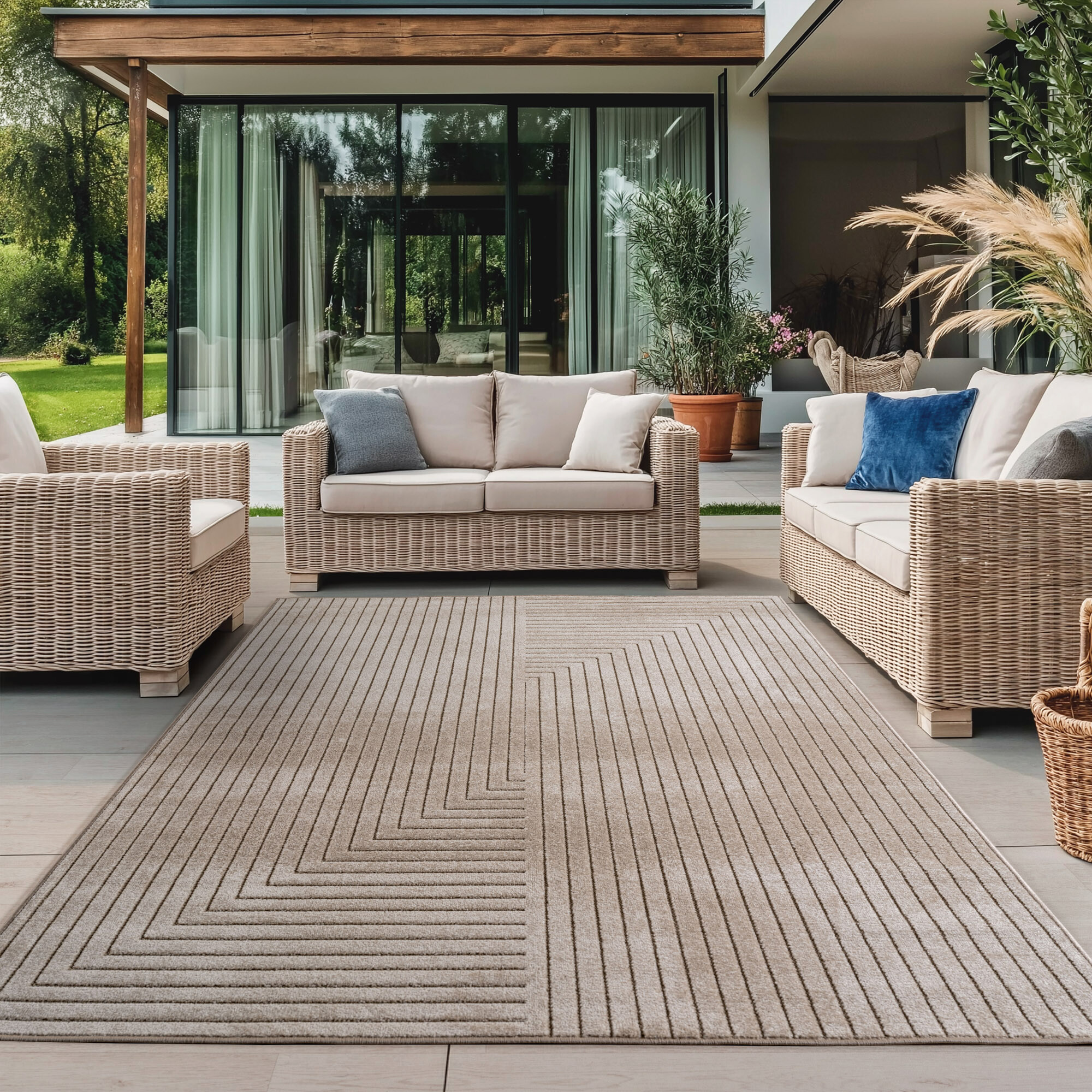 Ayyildiz In-/Outdoor-Teppich NOVA beige B/L: ca. 200x290 cm Ayyildiz In-/Outdoor-Teppich NOVA beige B/L: ca. 200x290 cm