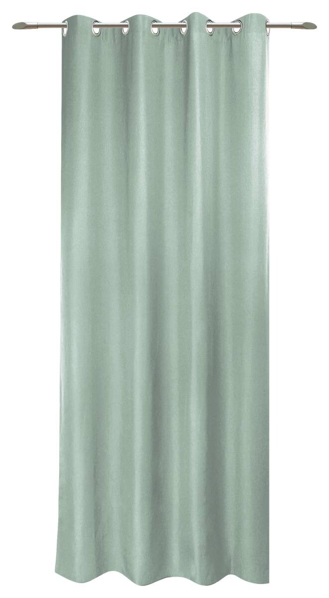 POCOline Ösenvorhang Sorrento salbei B/L: ca. 140x245 cm