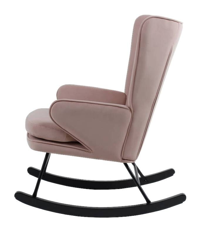 Schaukelstuhl Melorie 100 altrosa B/H/T: ca. 86x95x65 cm