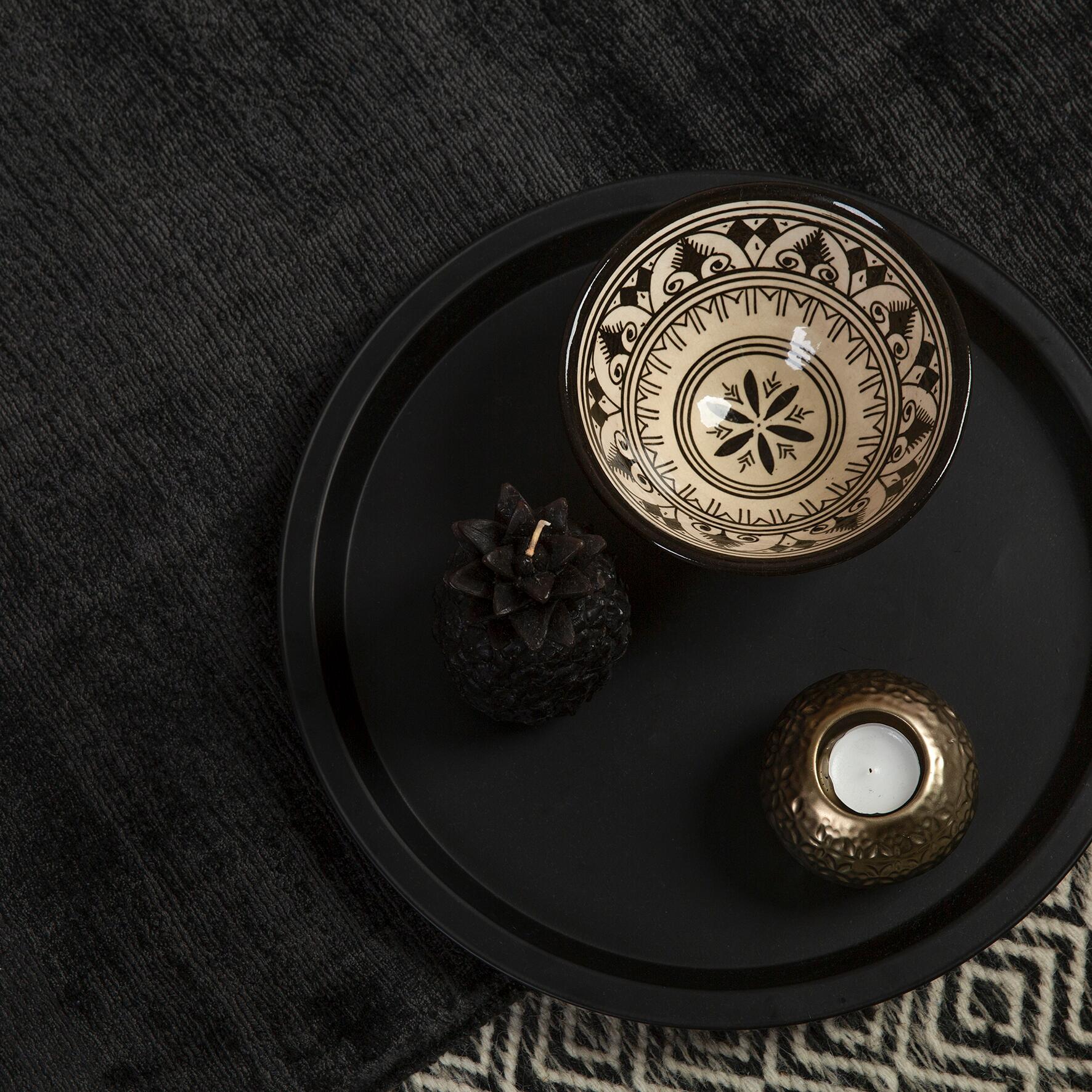 Obsession Teppich My Indigenous anthrazit B/L: ca. 200x290 cm