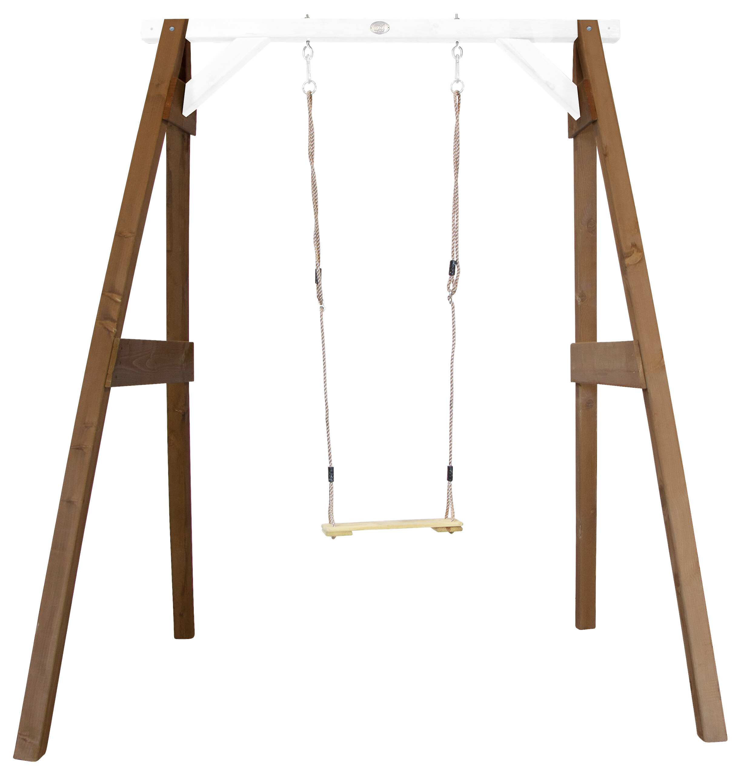 AXI Einzelschaukel braun B/H/L: ca. 181x207x160 cm