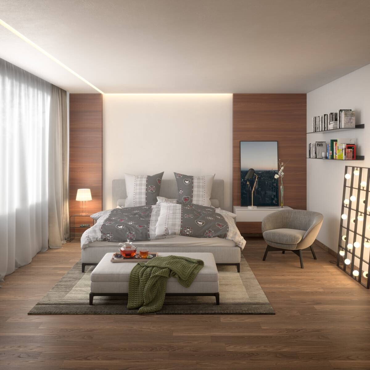 Baumwoll Bettwäsche Biber