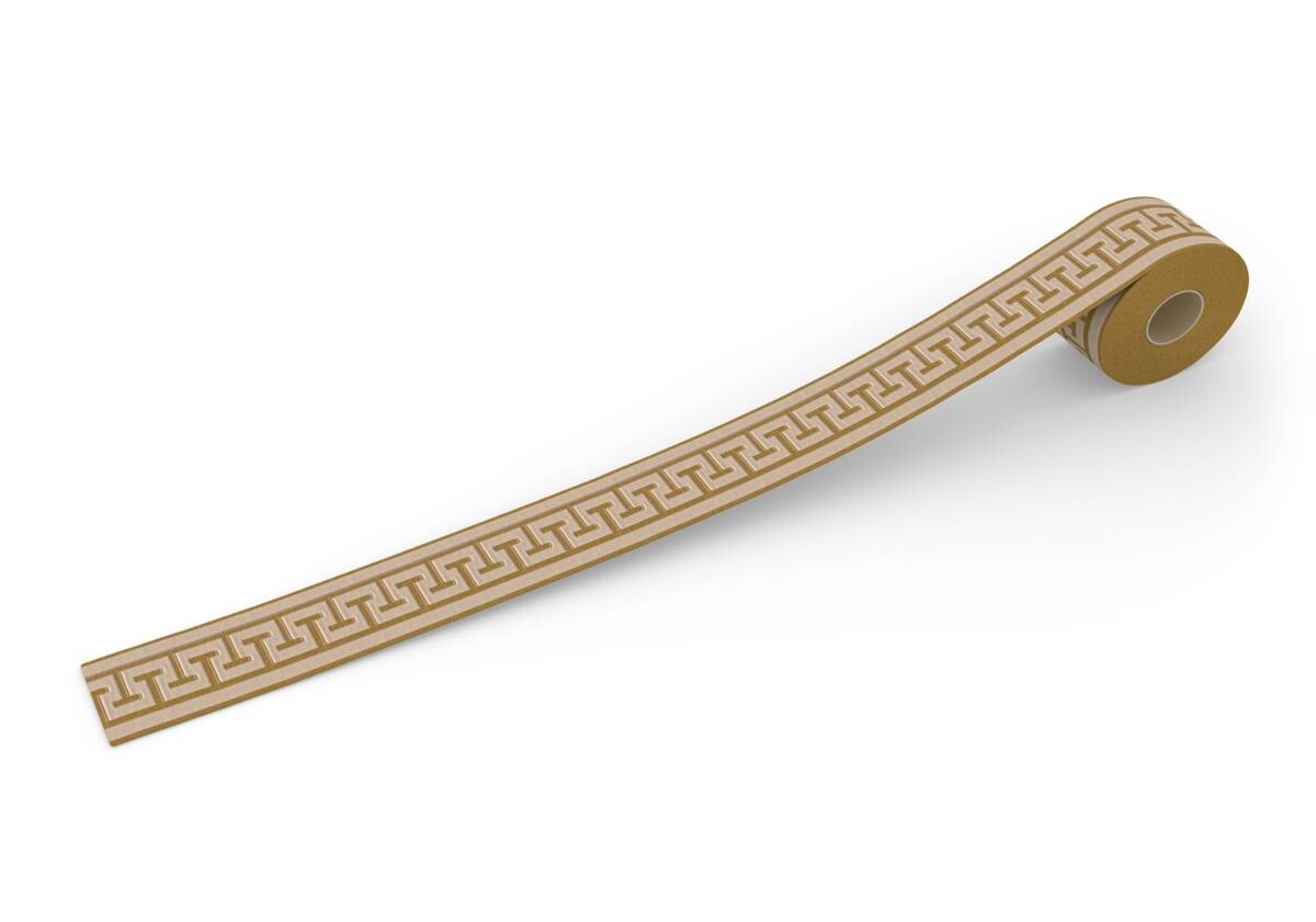 Borte Grafik braun B/L: ca. 4x500 cm