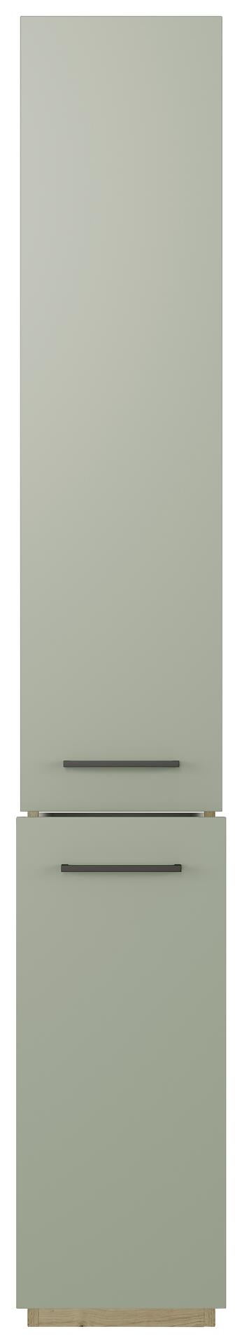 Apothekerschrank Cara grün B/H/T: ca. 30x200x57 cm