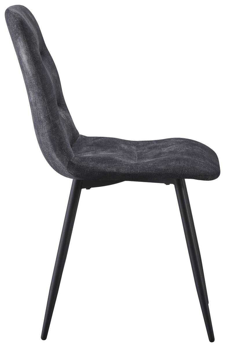 Stuhl Basti anthrazit Polyester B/H/T: ca. 45x87x43 cm