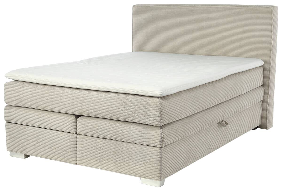 Boxspringbett Greige Liegefläche B/L: ca. 140x200 cm Boxspringbett Greige Liegefläche B/L: ca. 140x200 cm
