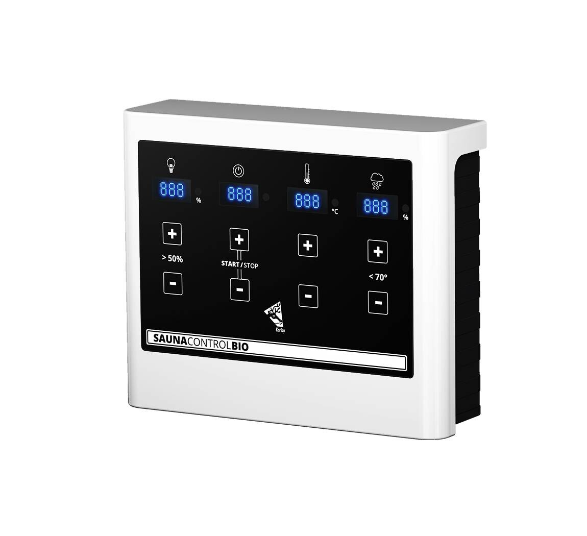 Karibu Saunahaus Sonja 2 grau B/H/T: ca. 196x228x146 cm