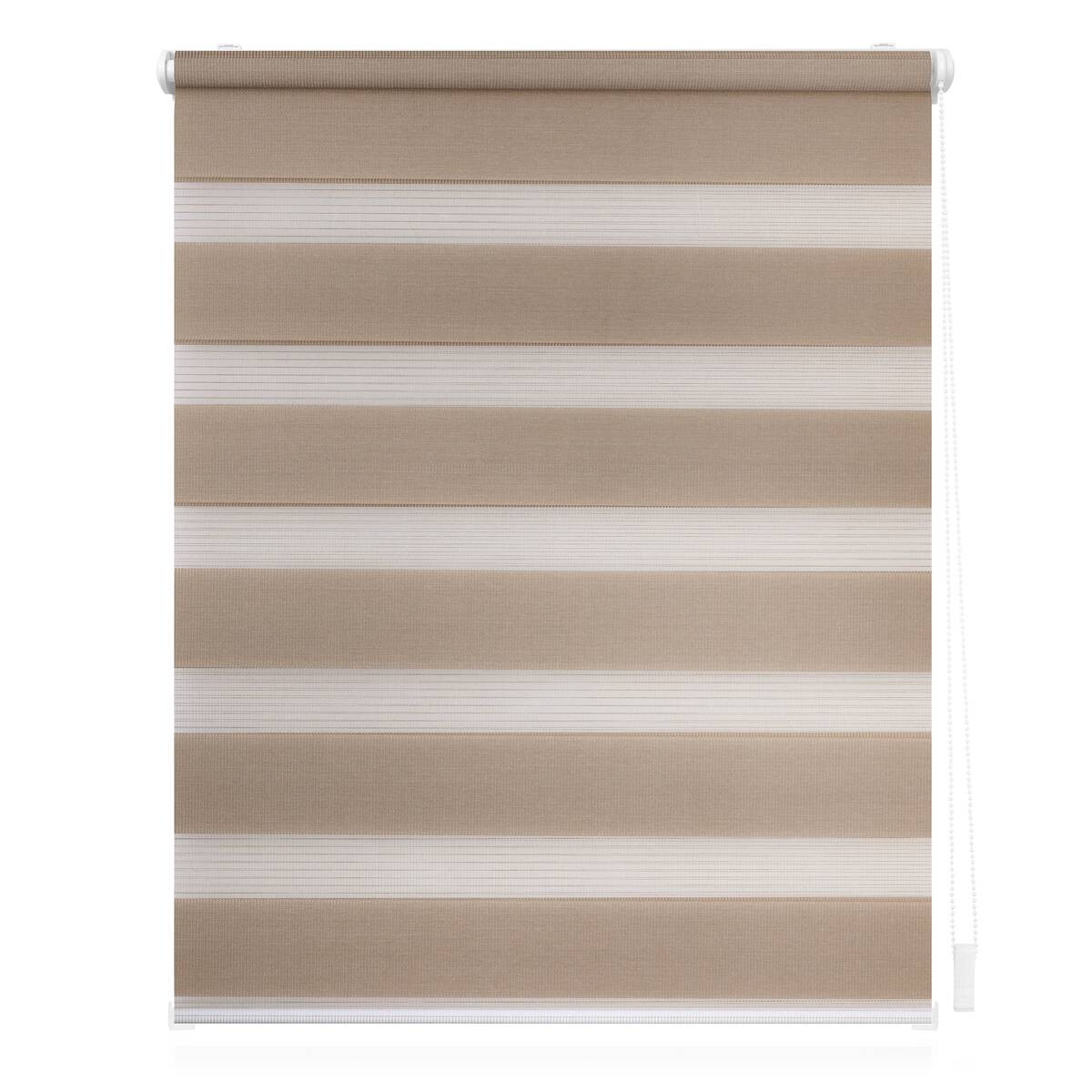 LICHTBLICK Doppelrollo Duo taupe B/L: ca. 50x150 cm